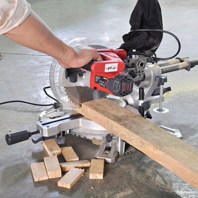 Performance Power 1500W 240V 210mm Corded Sliding mitre saw BMS210M