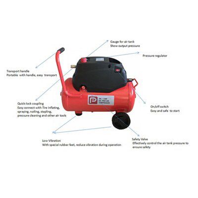 Performance Power 240V Compressor EZ-1524CW