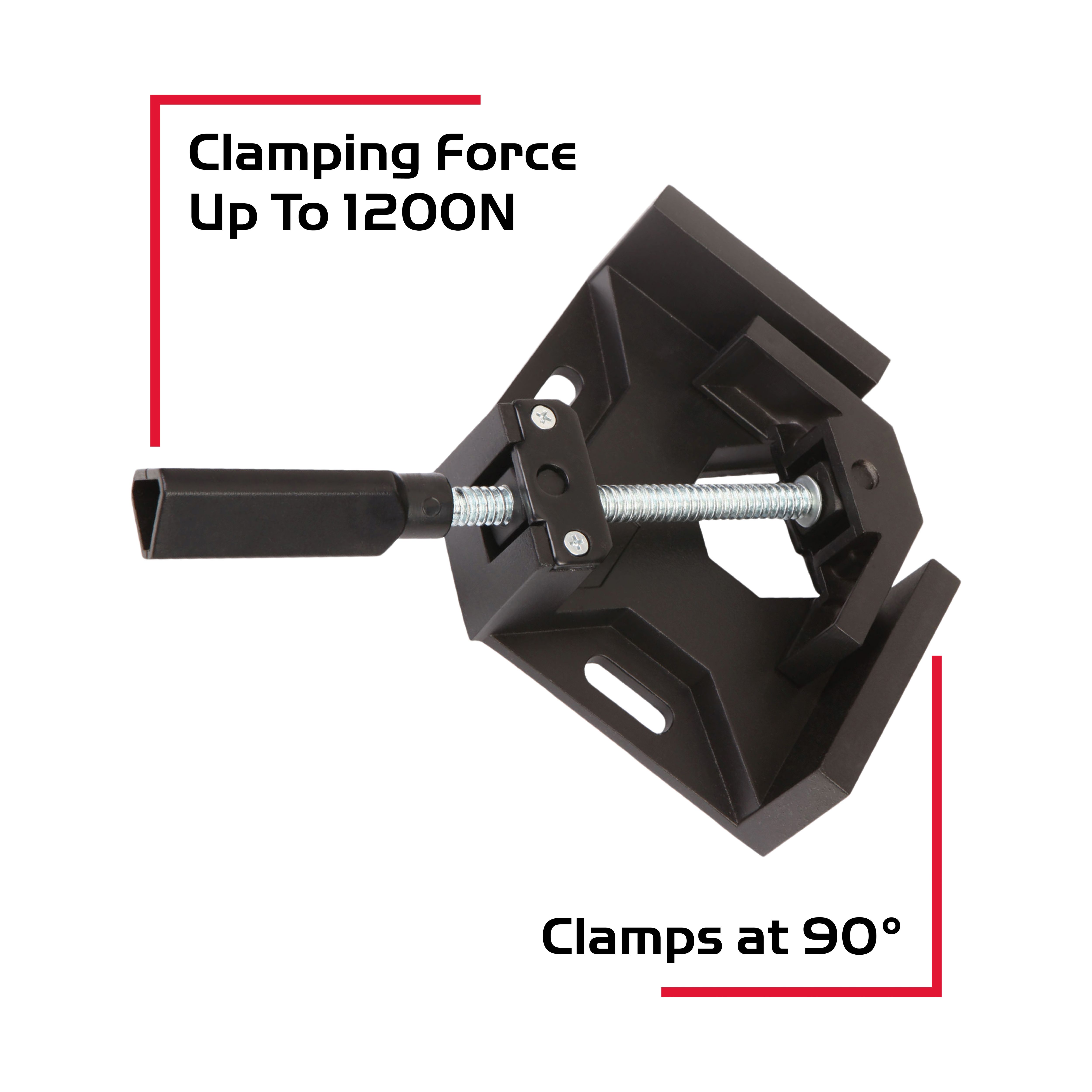 Performance Power Black Aluminium alloy Corner clamp