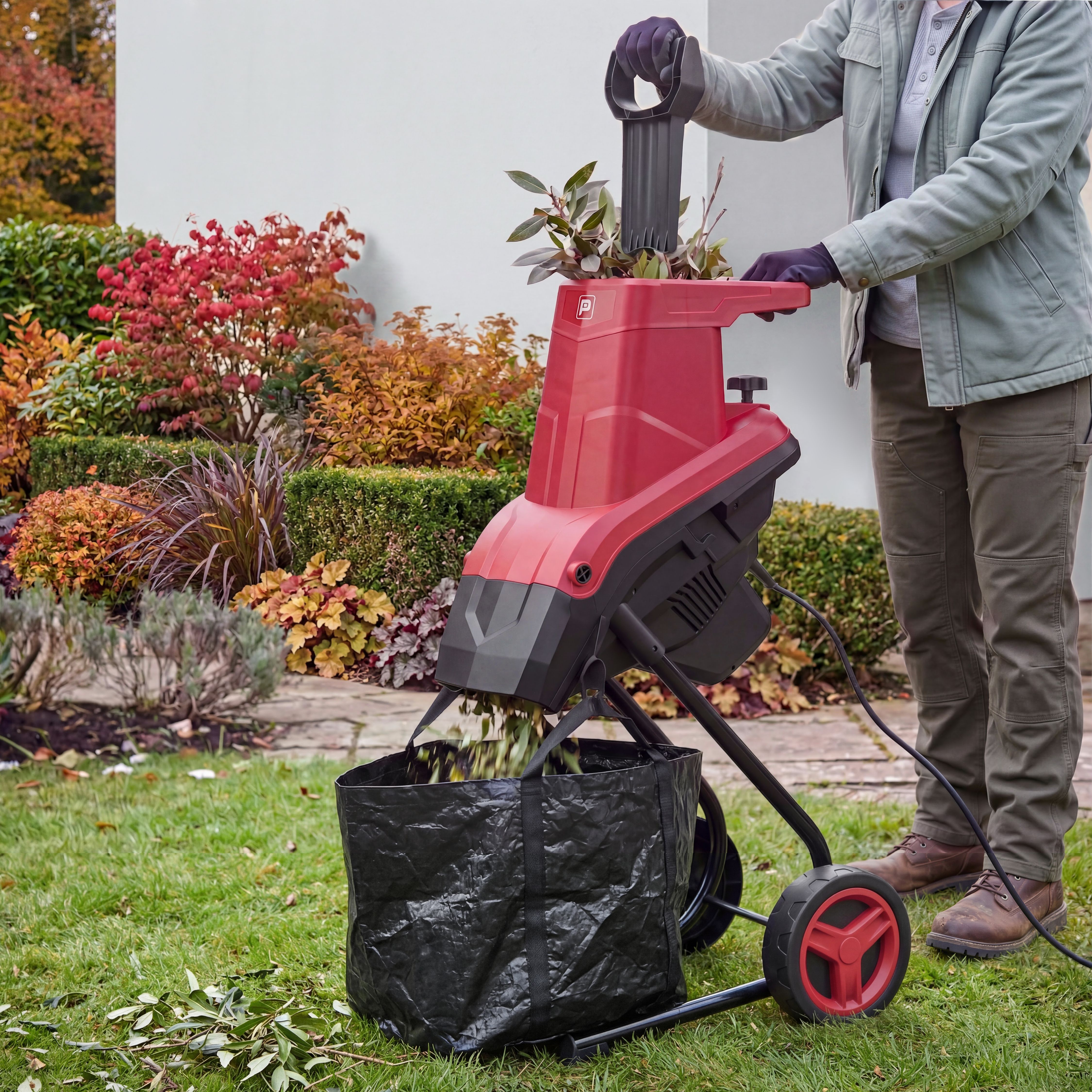 Performance Power Corded 80kg/hr 2500W Impact Shredder - PPB1537SHR