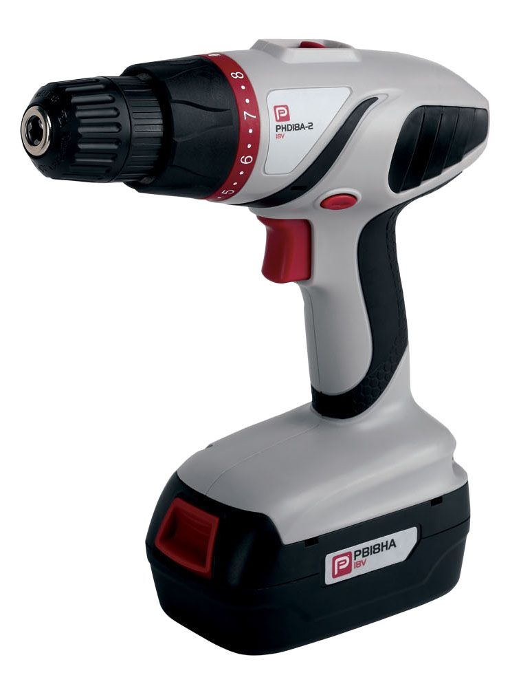 Performance Power Cordless 18V 1.3Ah Combi drill 1 battery PHD18A2