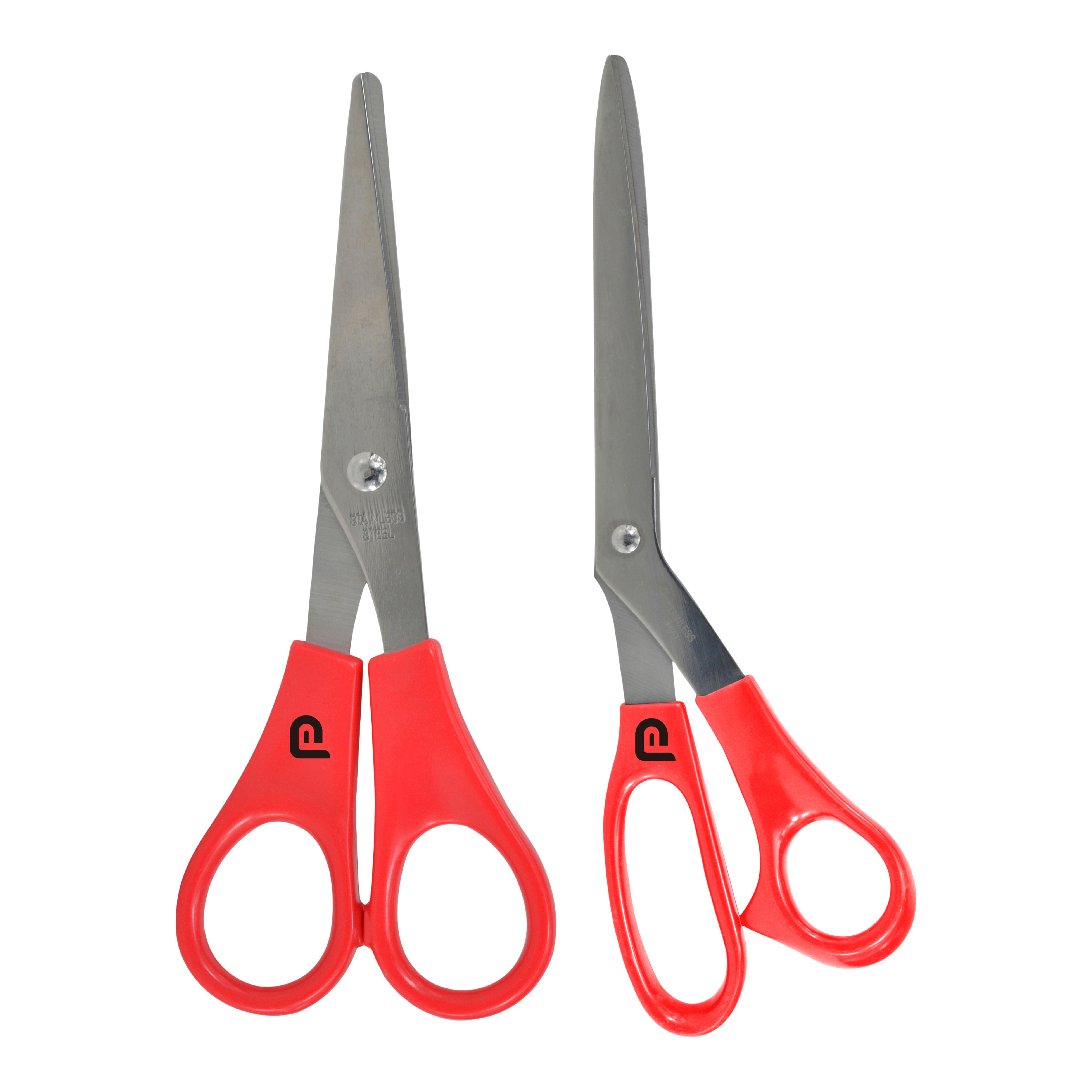 Performance Power Ergonomic 2 piece Stainless steel Scissor set