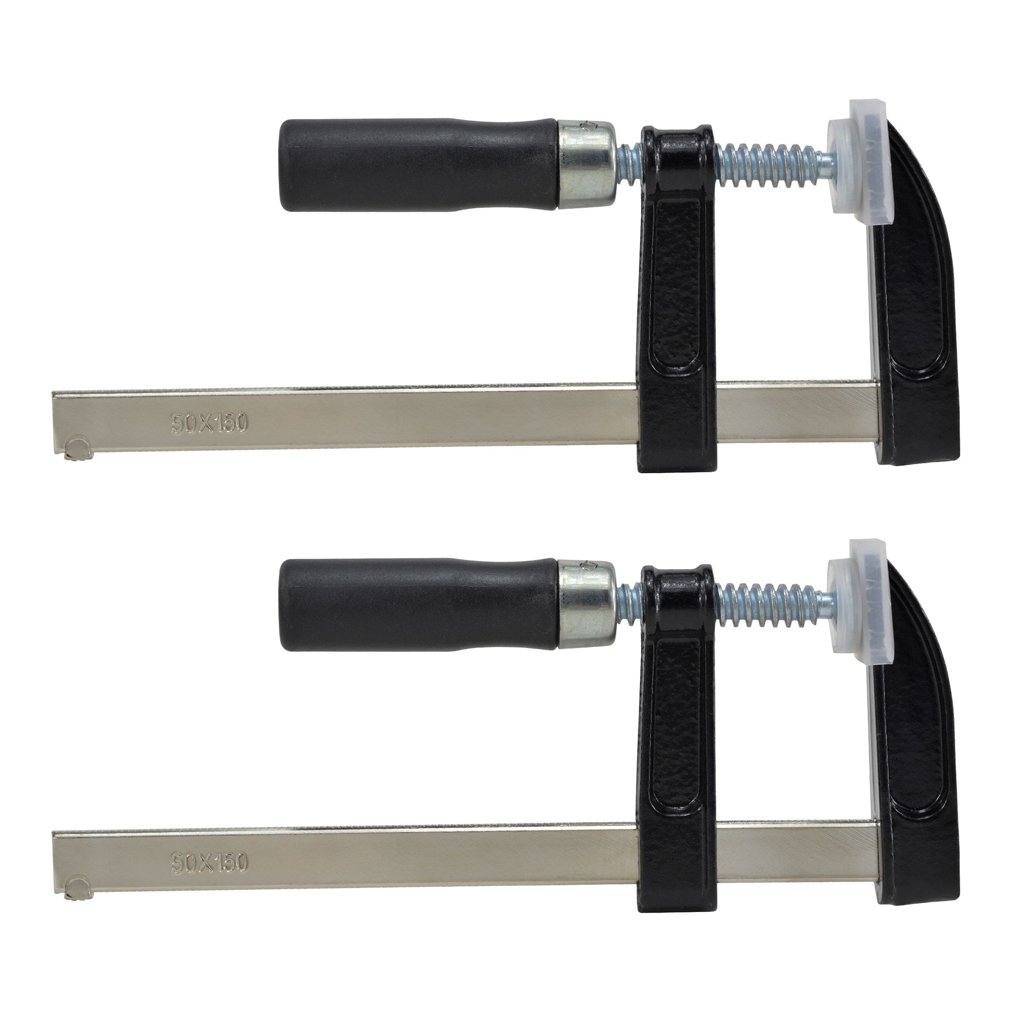 Performance Power Multicolour Cast iron & plastic F-clamp 140mm, Pack of 2