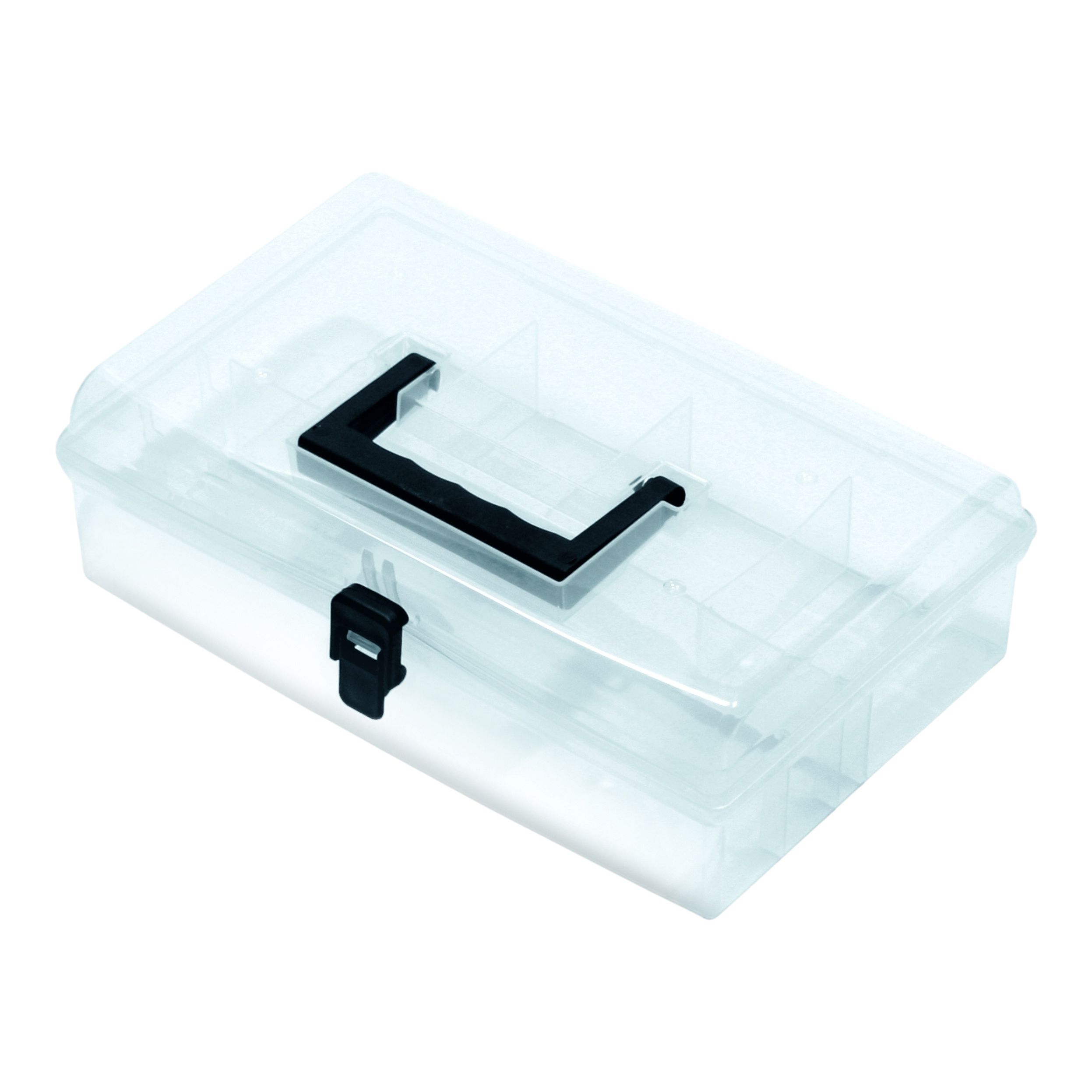 Performance Power Polypropylene 5 compartment organiser case (L)295mm (H)85mm