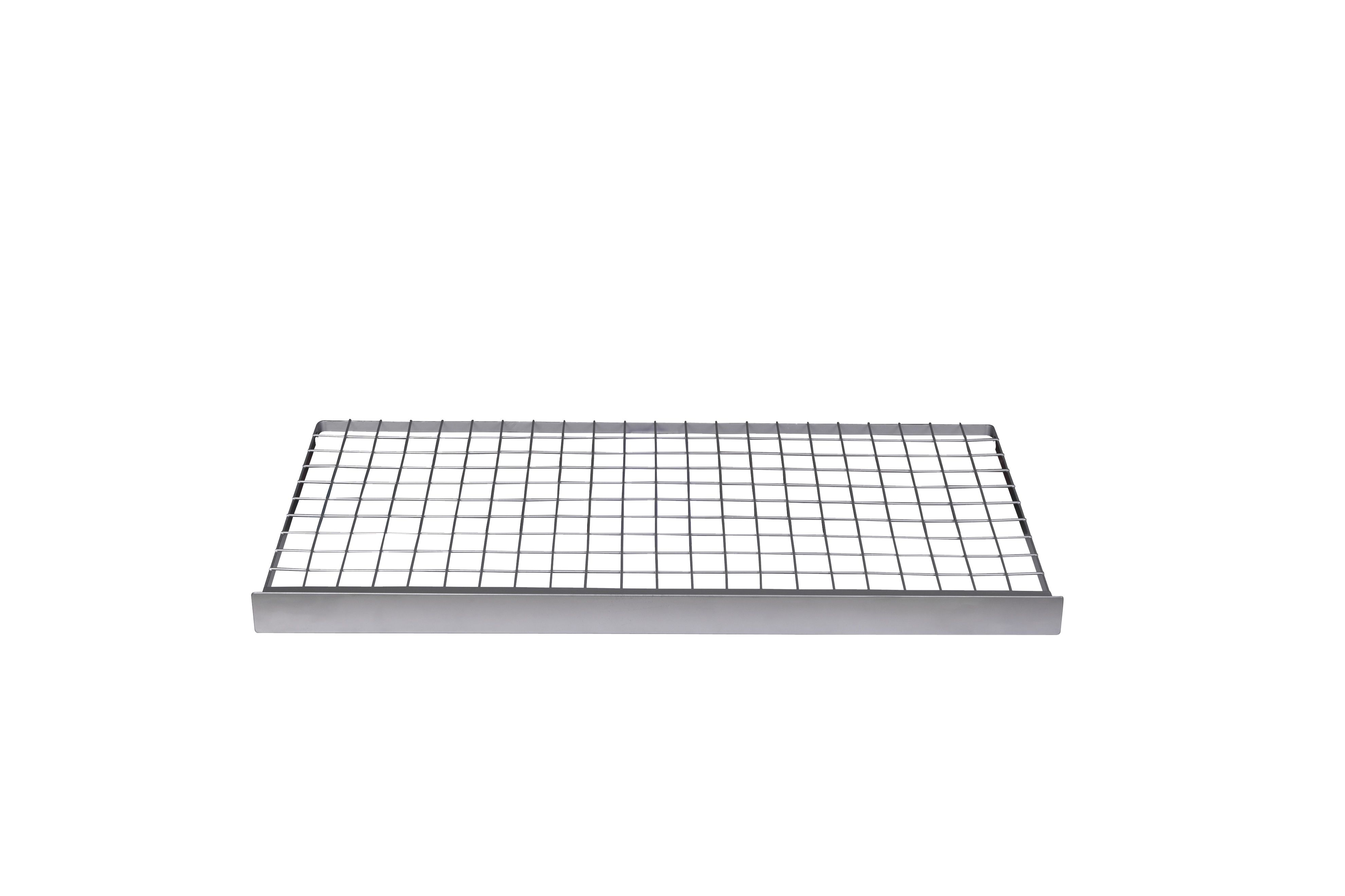 Perkin Silver effect Wire shoe rack shelf (H)45mm (W)774mm | DIY at B&Q