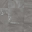 Pesaro Anthracite Matt Stone effect Porcelain Indoor Wall & floor Tile, Pack of 3, (L)600mm (W)600mm