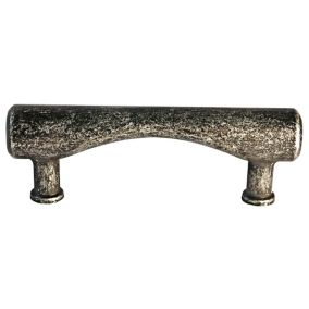 Pewter effect Cabinet Bow Pull handle