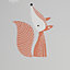 Peyote Multicolour Cartoon foxes Smooth Wallpaper