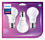 Philips B22 13W 1521lm Warm white LED Light bulb, Pack of 3