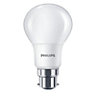 Philips B22 9W 806lm Classic Warm white LED Light bulb
