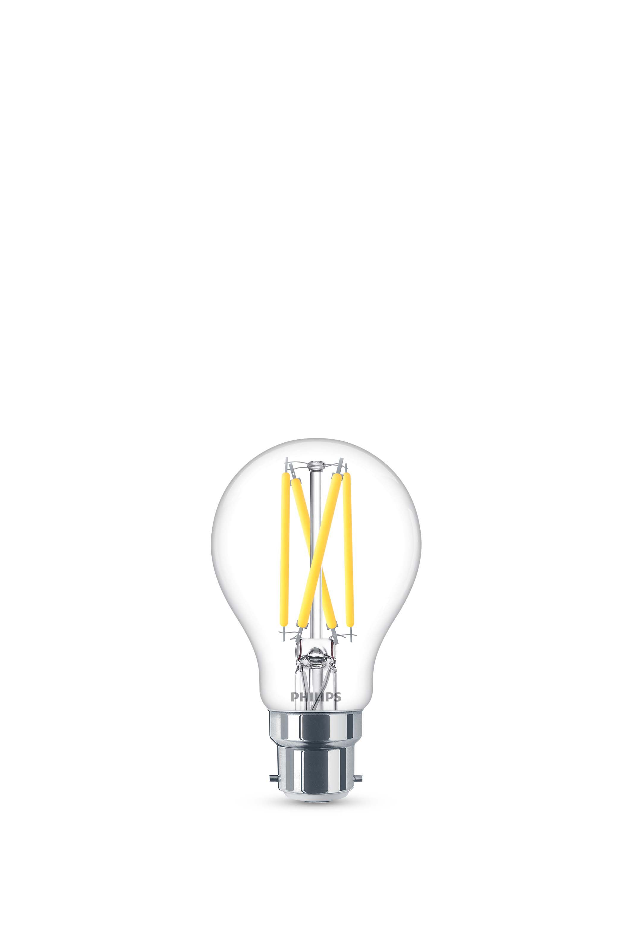 Philips Classic 8W 806lm Clear A60 Warm white LED Dimmable Filament Light bulb