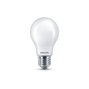 Philips Classic E27 4.5W 470lm Frosted A60 Cool white LED Light bulb