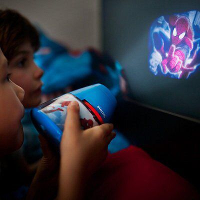 Philips Disney Blue Spider-Man LED Projector & night light