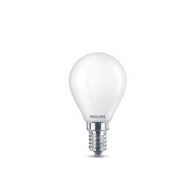 Philips E14 4.3W 470lm Golf ball Cool white LED Light bulb