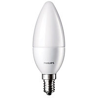 Philips E14 5.5W 470lm Candle Warm white LED Light bulb