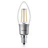 Philips E14 5W 470lm Candle LED Dimmable Light bulb