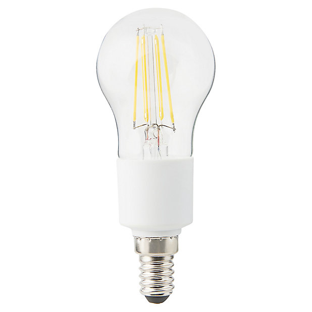 E14 8W 806lm Golf ball white & neutral white LED Light bulb | DIY at B&Q