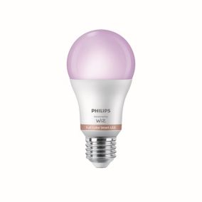 Philips E27 60W LED RGB & tunable white A60 Dimmable Smart bulb Pack of 2