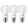 Philips E27 8W 806lm GLS Warm white LED Light bulb, Pack of 3