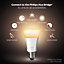 Philips E27 LED White A60 Smart lighting kit