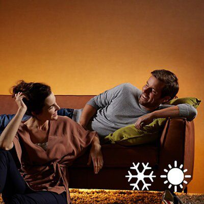 Philips Hue 60W LED Warm white GLS Dimmable Light bulb