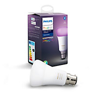 Philips Hue B22 60W LED Colour changing Classic Dimmable Light bulb