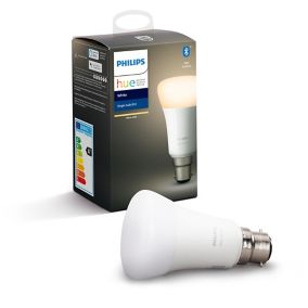 Philips Hue B22 60W LED Warm white Classic Dimmable Bluetooth Smart Light bulb