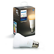 Philips Hue B22 LED Cool white & warm white Classic Dimmable Smart Light bulb