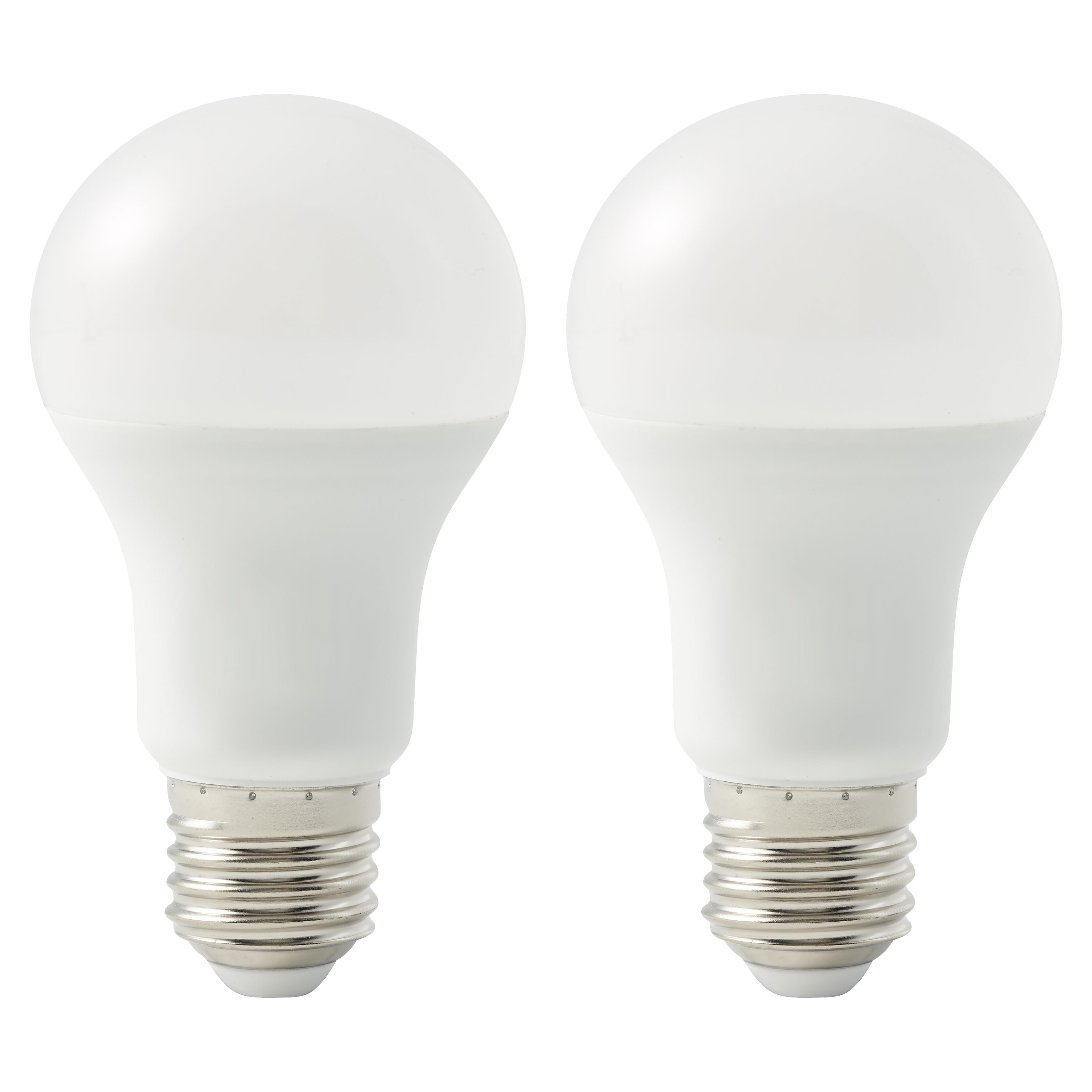 Philips Hue E27 60W LED Cool white & warm white GLS Dimmable Light bulb Pack of 2