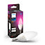 Philips Hue SES LED RGB & neutral white Candle Bluetooth Smart Light bulb
