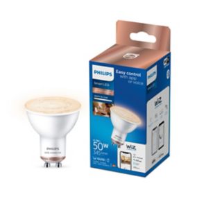Philips PhilipsSmart GU10 50W LED Cool white & warm white Reflector Dimmable Smart Light bulb