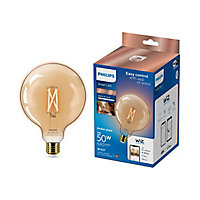 Philips WiZ E27 50W LED Cool white & warm white Non-dimmable Light bulb