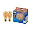 Philips WiZ E27 50W LED Cool white & warm white ST64 Non-dimmable Light bulb Pack of 2