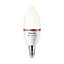 Philips WiZ SES 40W LED Warm white Candle Non-dimmable Light bulb