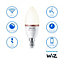 Philips WiZ SES 40W LED Warm white Candle Smart Light bulb