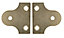 Phillips Pan head Carbon steel Mirror screw (L)50mm, Pack of 2