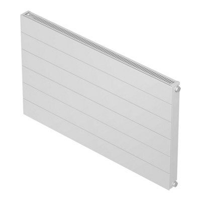 Piatto White Horizontal Panel Radiator, (W)800mm x (H)600mm