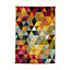 Piccadilly Geometric Multicolour Rug 150cmx80cm