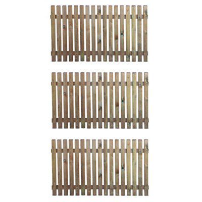 Picket Wooden Palisade