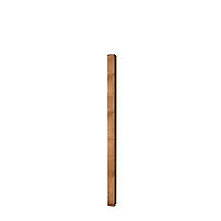 Pin Square Wooden Fence post (H)2.4m (W)90mm