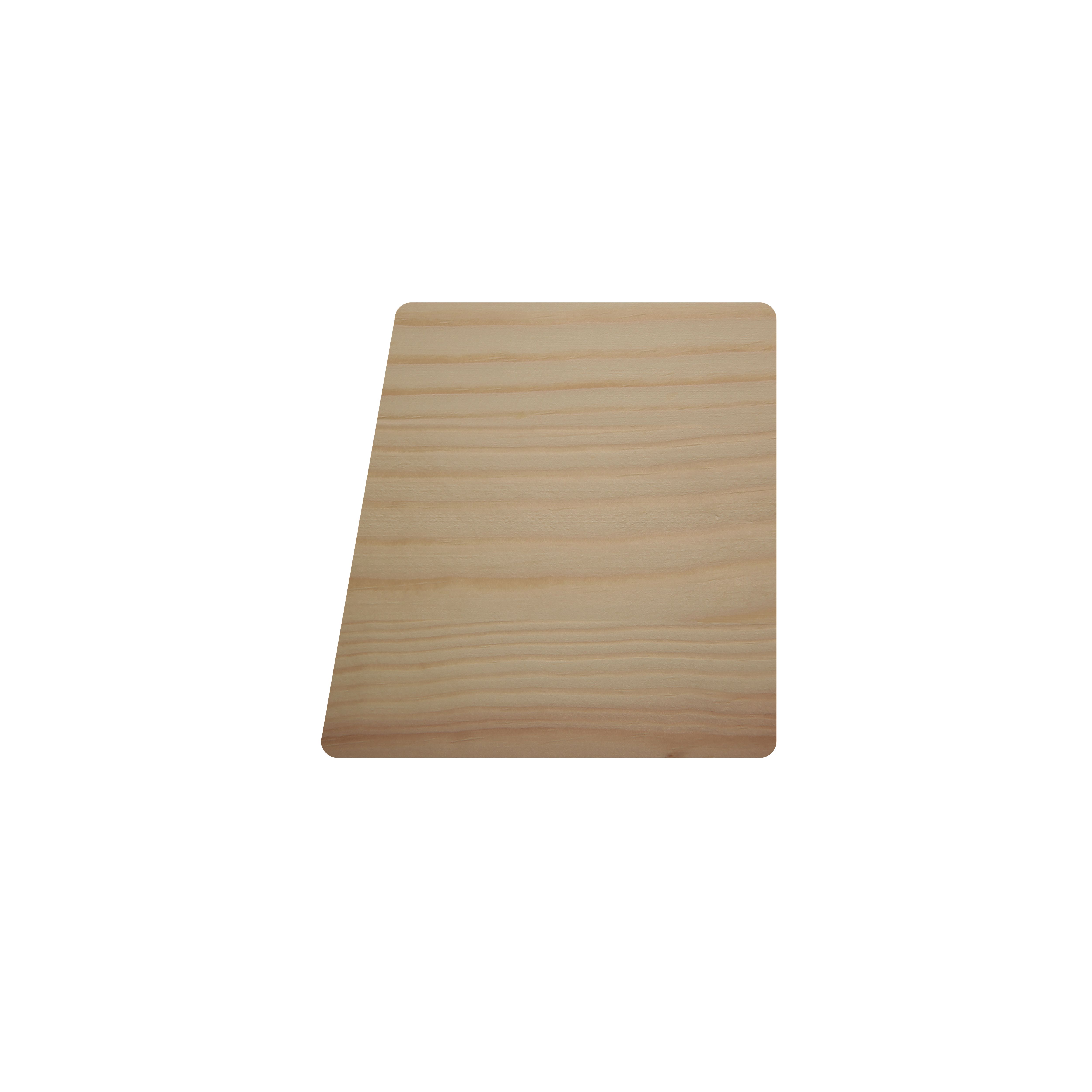 Pine Angled edge Moulding (L)2.4m (W)13mm (T)10mm