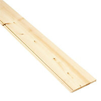 Pine Cladding (W)112mm (T)8mm, Pack of 5