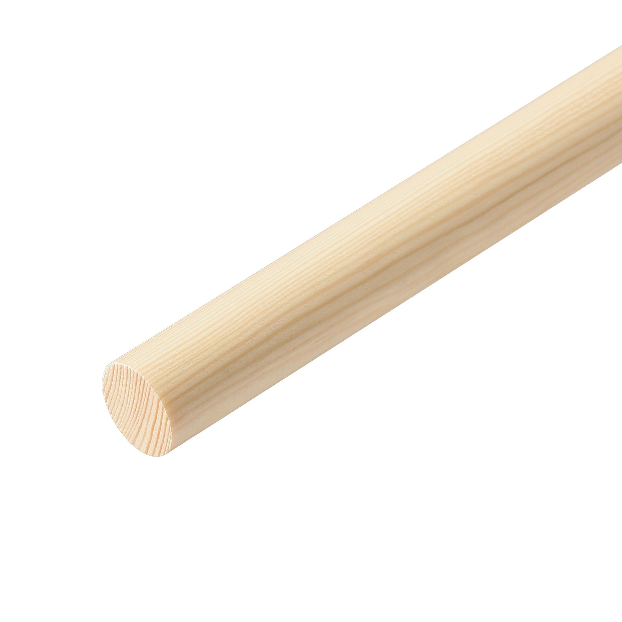 Pine Dowel Doweling (L)900mm (W)14mm (Dia)14mm | DIY At B&Q