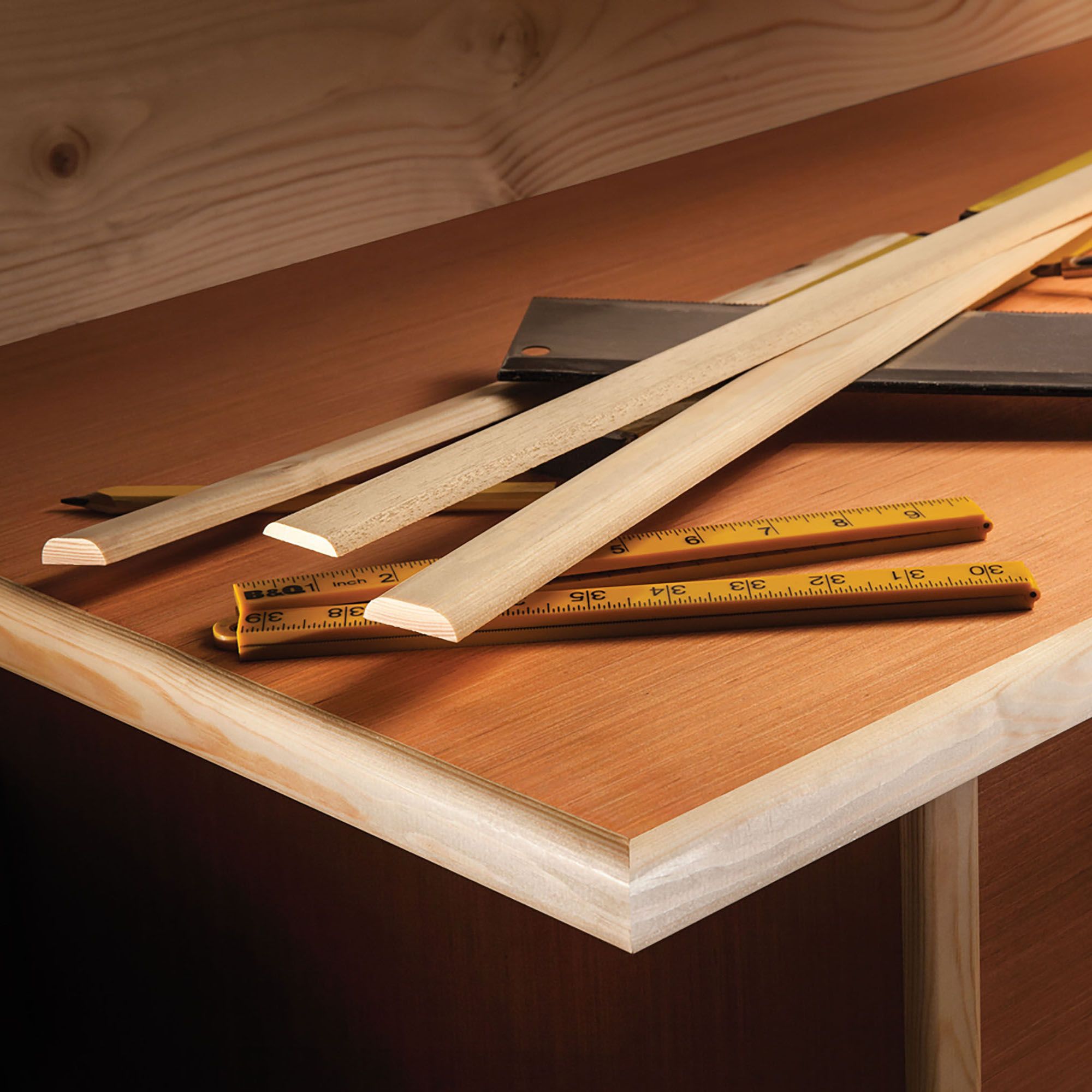 Pine Hockey stick Moulding (L)2400mm (W)26mm (T)8mm