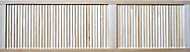 Pine LH & RH Internal Louvre Door, (H)1981mm (W)533mm (T)21mm