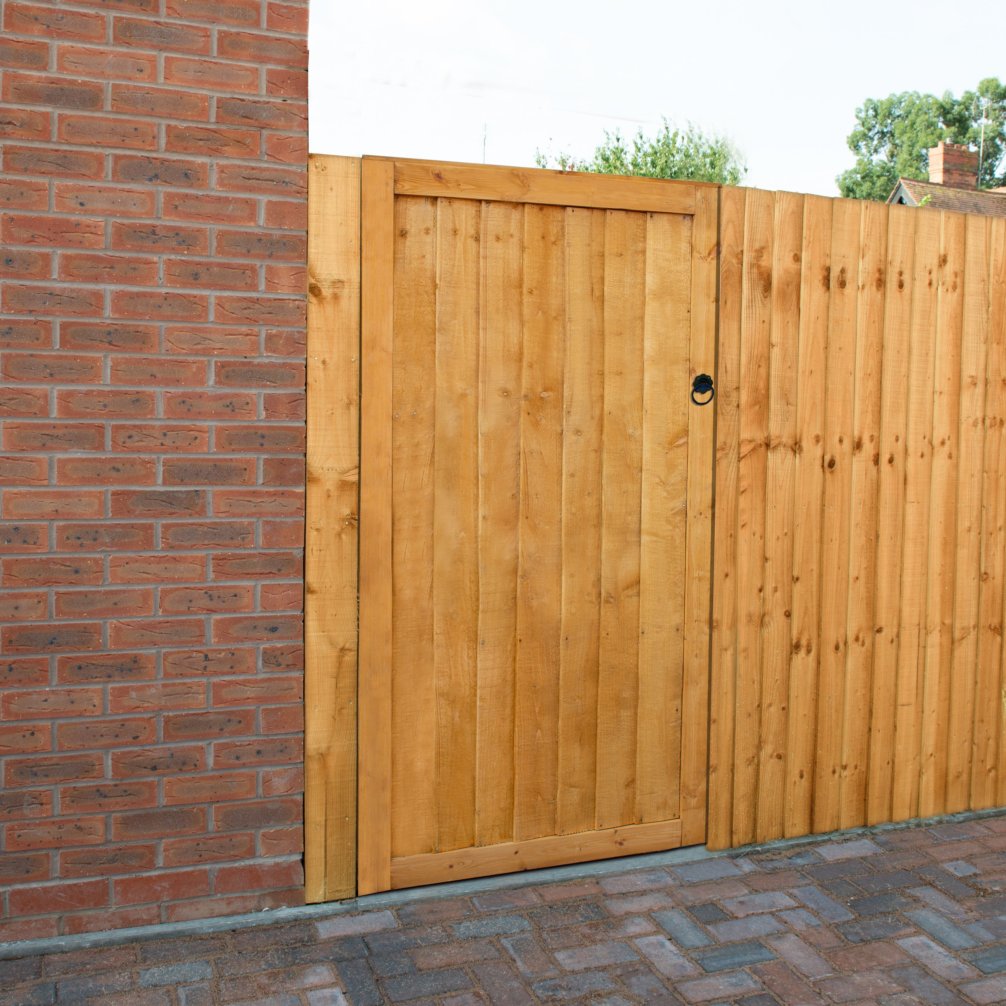 Pine Traditional Gate, (H)1.82m (W)0.92m