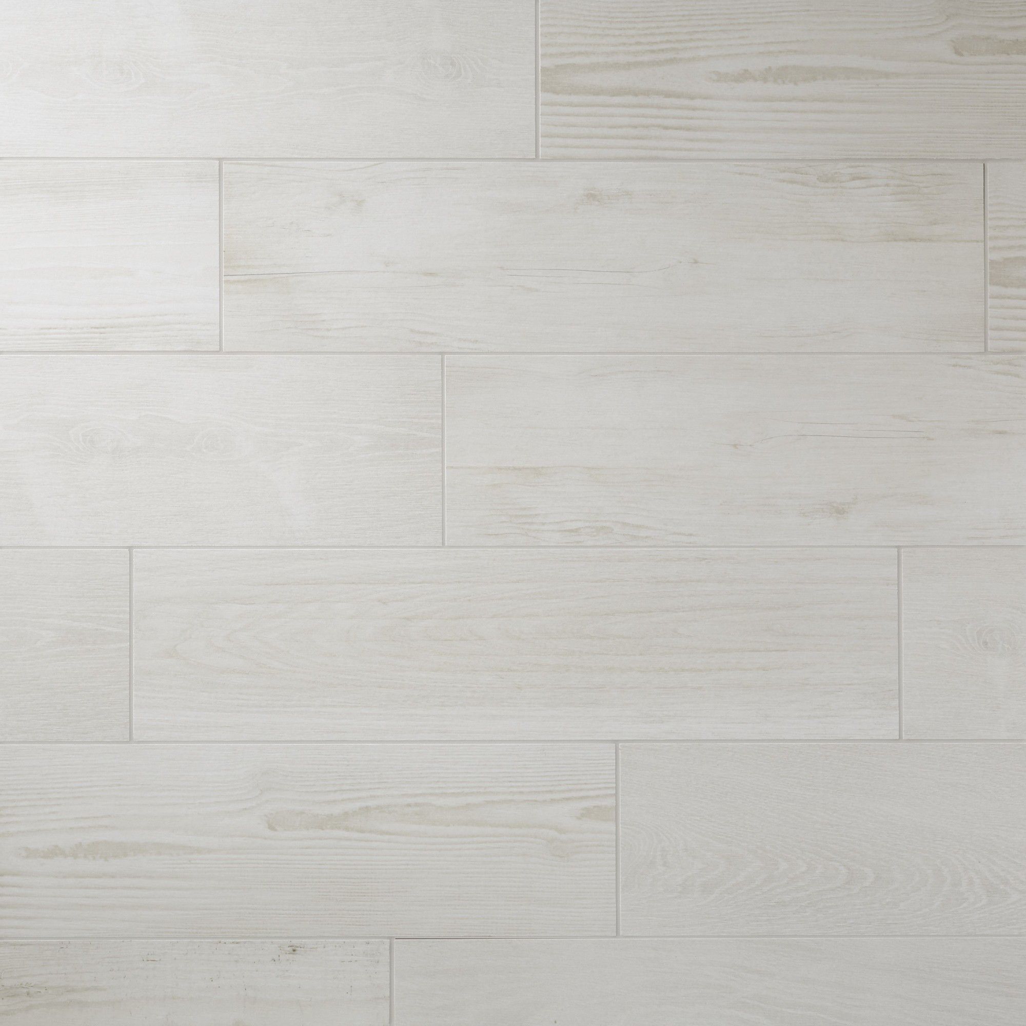 Pine wood White Porcelain Outdoor Floor Tile - 5