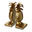 Pineapple Resin Bookend, Gold effect