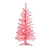 Pink Artificial Christmas tree
