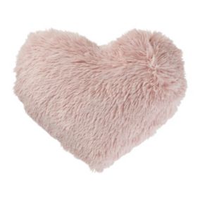Pink Heart Indoor Cushion (L)35cm x (W)35cm